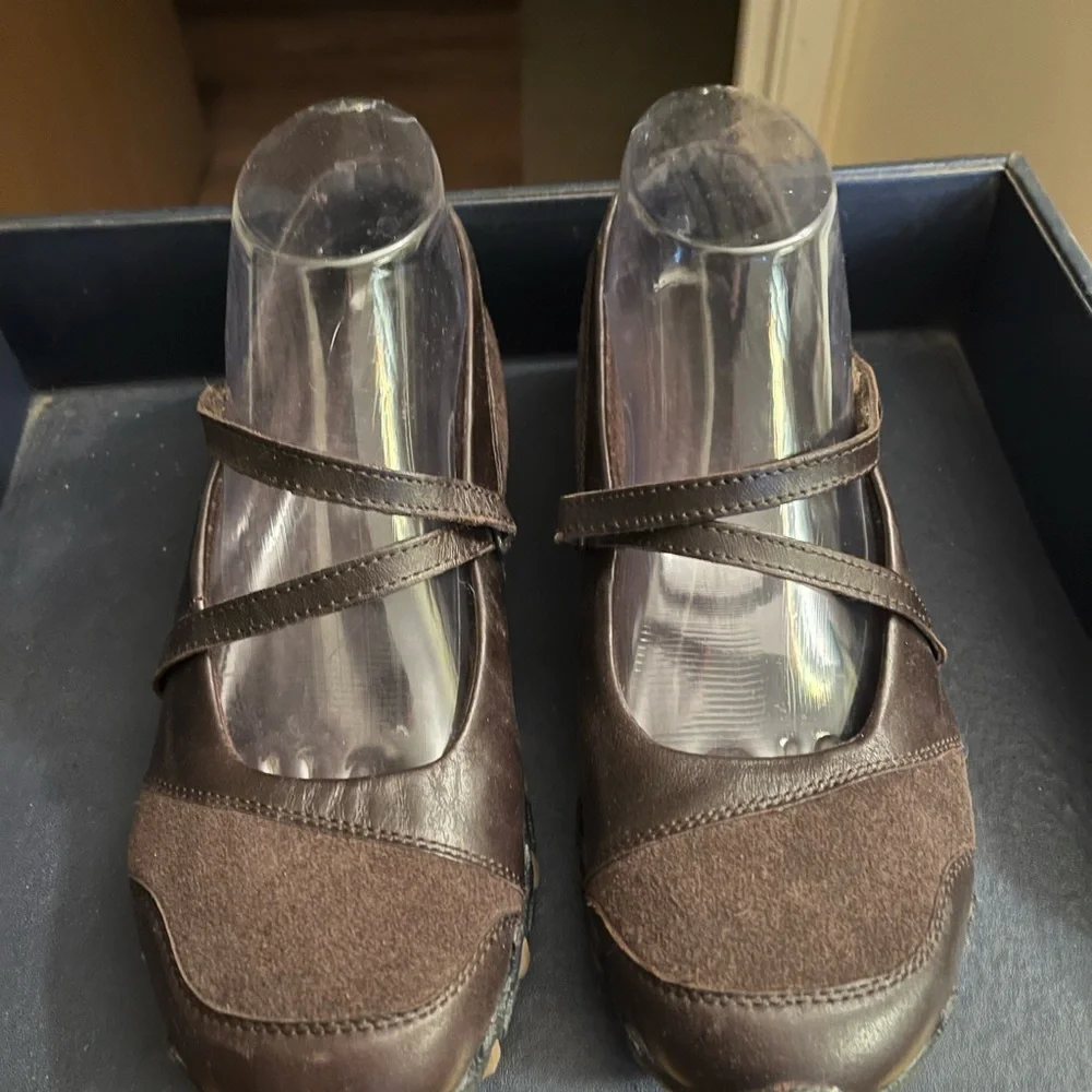 Skechers Brown leather Women's Shoes - Picture 2 of 9